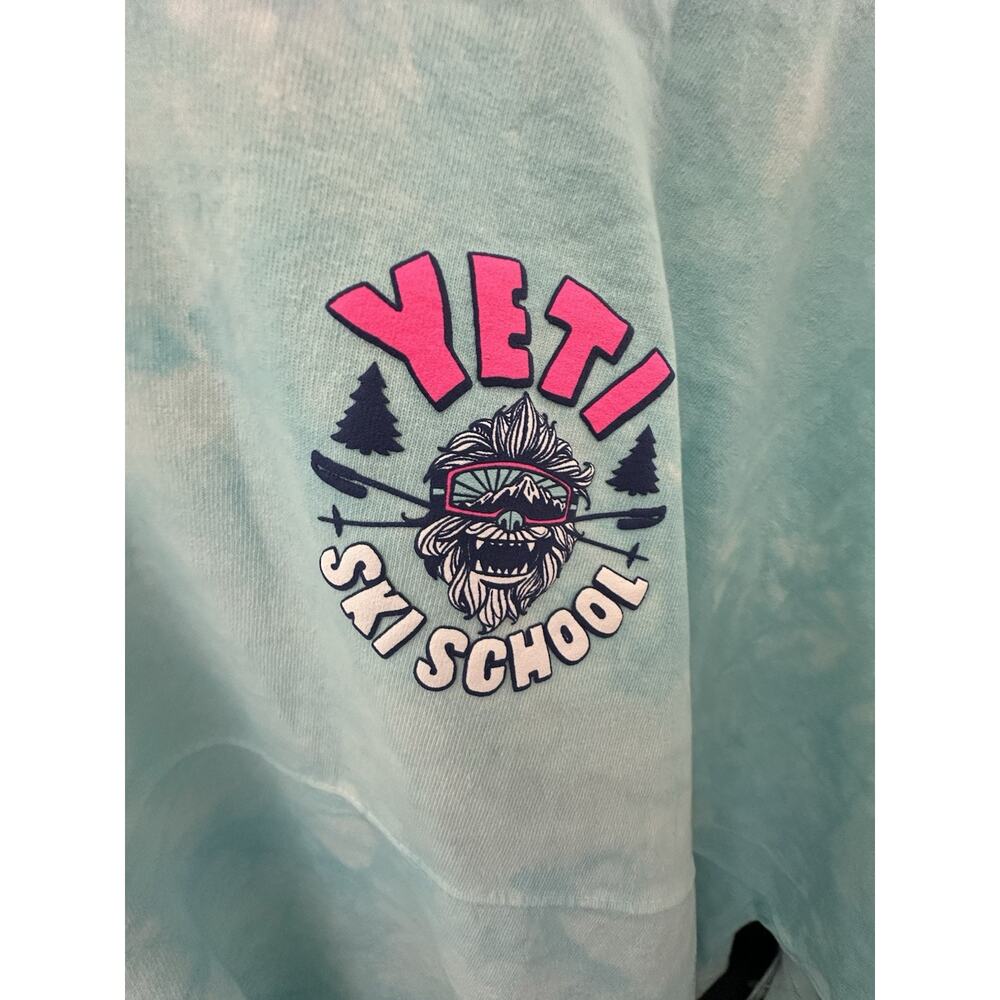 Disney Parks Spirit Jersey Yeti Ski School Expedition Greats Tie Dye XL NWT - Picture 6 of 8